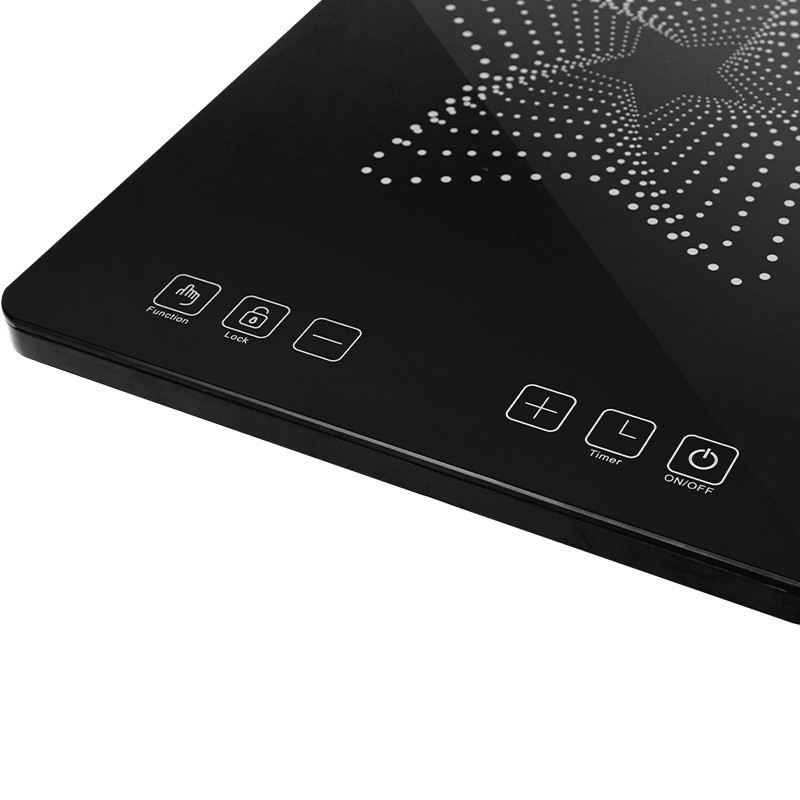 Bếp điện từ Elmich Smartcook ICS-3869, Hàng chính hãng, mặt kính Ceramic, quạt đối lưu, hẹn giờ thông minh - JoyMall