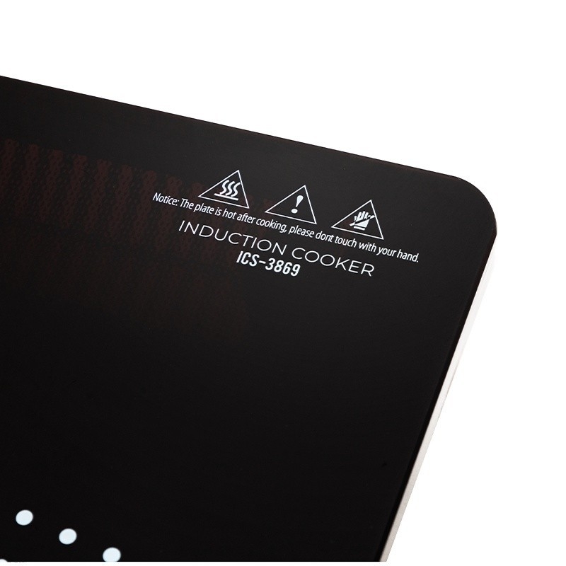 Bếp điện từ Elmich Smartcook ICS-3869, Hàng chính hãng, mặt kính Ceramic, quạt đối lưu, hẹn giờ thông minh - JoyMall