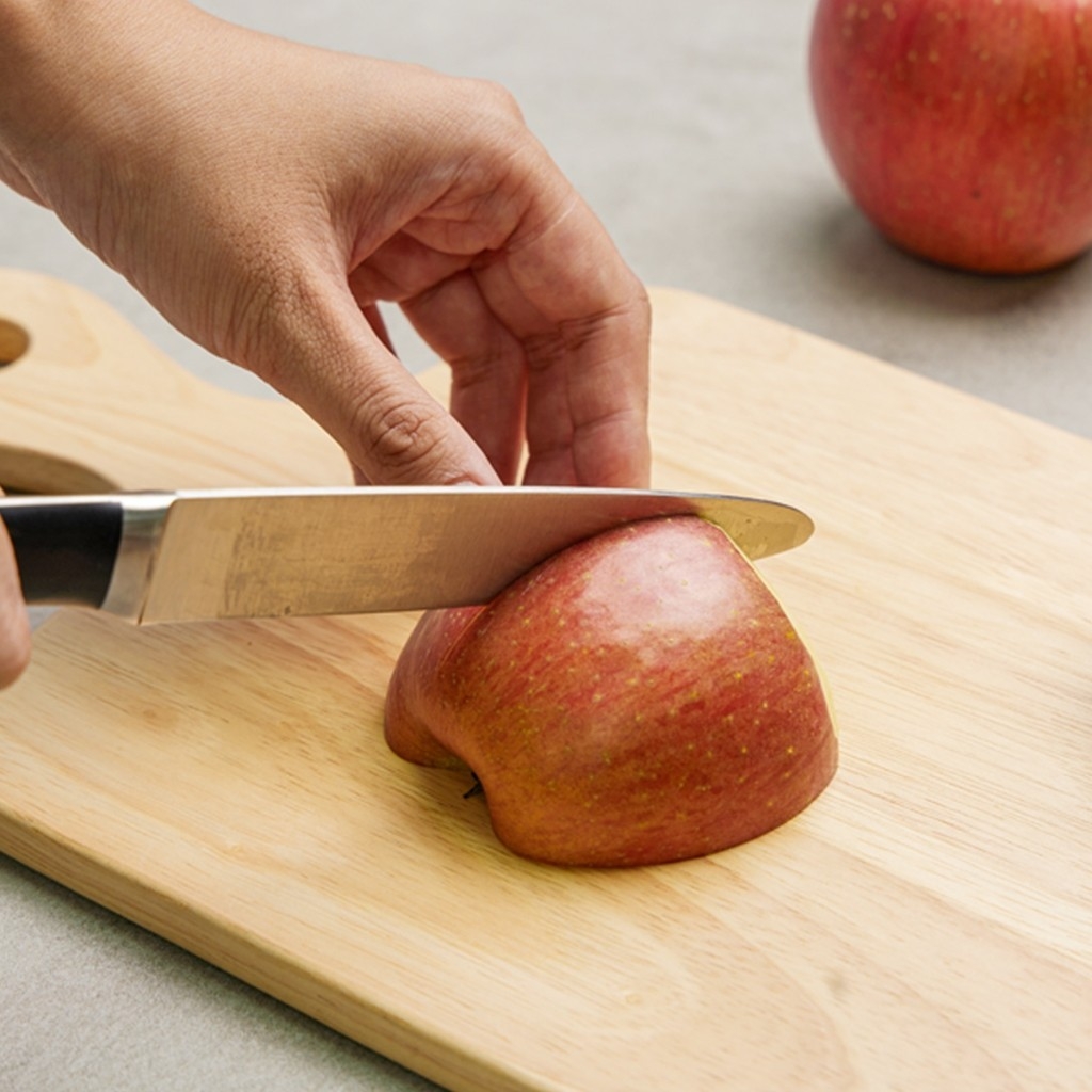 CKK804 - Bộ dao 7 món LocknLock gồm 6 dao, 1 khối đỡ dao nam châm bằng gỗ - Màu nâu-CN-2-STS-Color box-Single