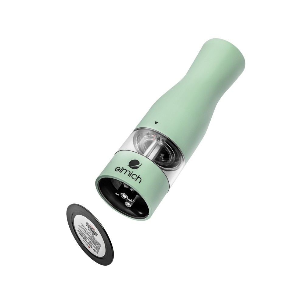Lọ xay tiêu chạy pin Elmich PME-8513, Hàng chính hãng, xay được nhiều gia vị, điều chỉnh độ mịn - JoyMall