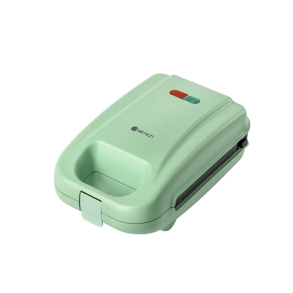 Máy nướng kẹp bánh mỳ 3 trong 1 Elmich SME-8578, Hàng chính hãng, có đèn thông báo, kèm 3 loại vỉ - JoyMall