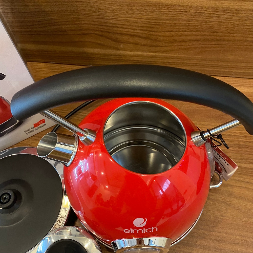 Ấm đun siêu tốc Elmich KEE-1776, KEE-1778 1.8L, Hàng chính hãng, báo nhiệt độ bằng đồng hồ cơ