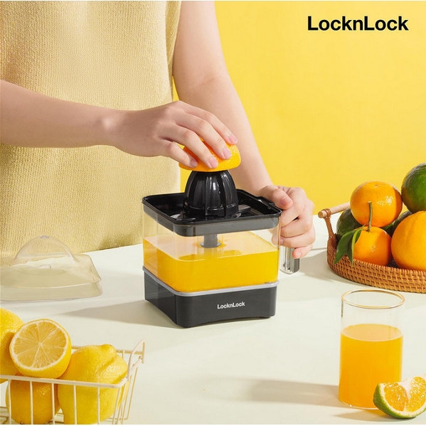 Máy Vắt Cam Thế Hệ Mới Locknlock Citrus Juicer 0,9L EJJ246BLK (EJJ246) - Hàng Chính Hãng