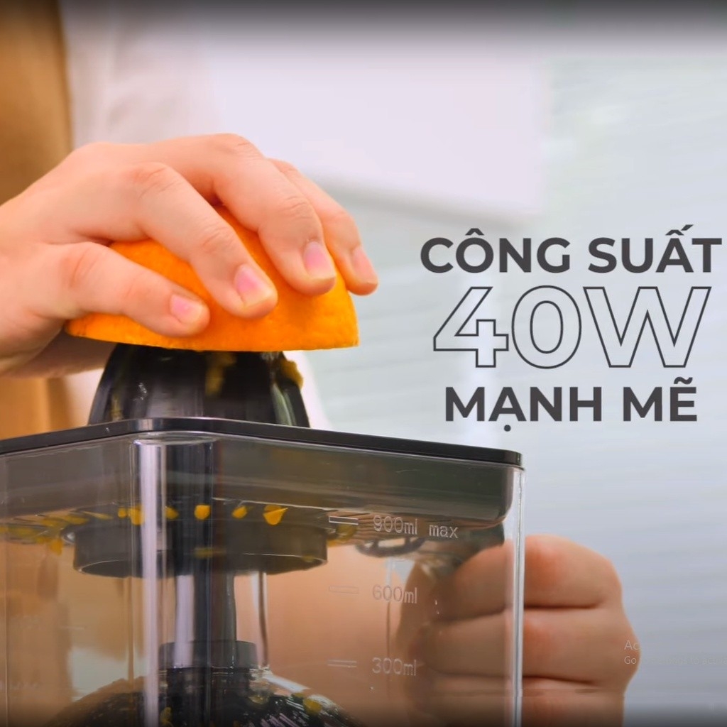 Máy Vắt Cam Thế Hệ Mới Locknlock Citrus Juicer 0,9L EJJ246BLK (EJJ246) - Hàng Chính Hãng