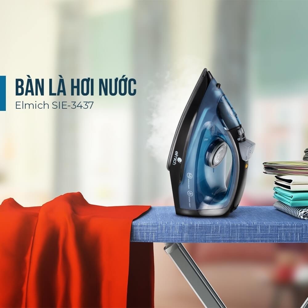 Bàn là hơi nước Elmich  SIE-3437OL