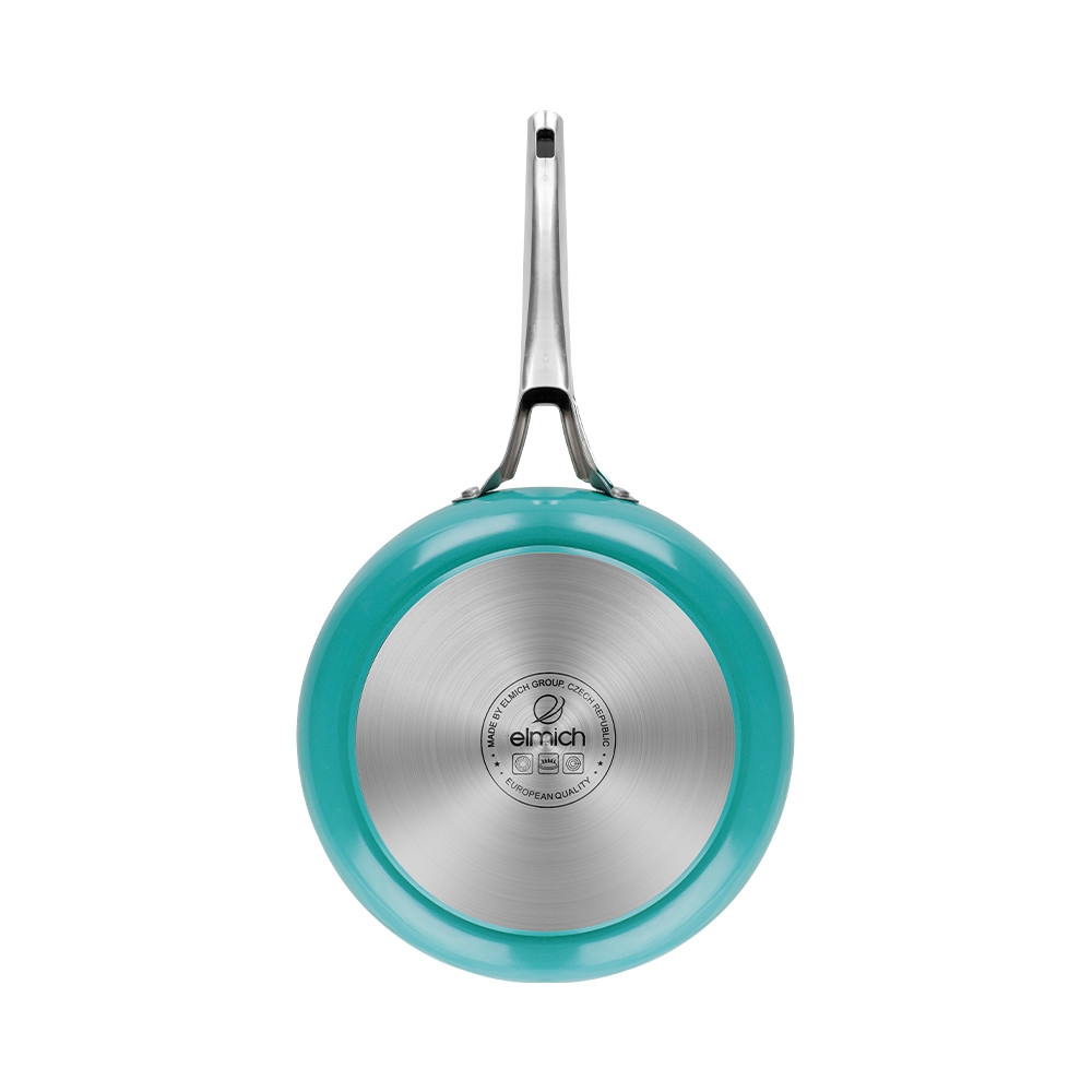 Bộ nồi chảo Inox liền khối Elmich Hera EL-8138 size 16,18,22 chảo full induction 26cm