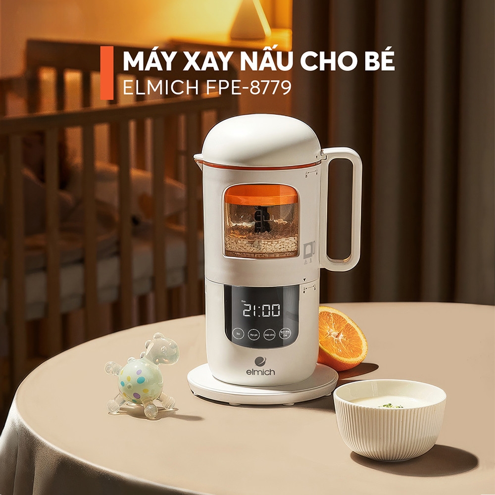 Máy xay và chế biến thức ăn cho bé Elmich Babycare FPE-8779
