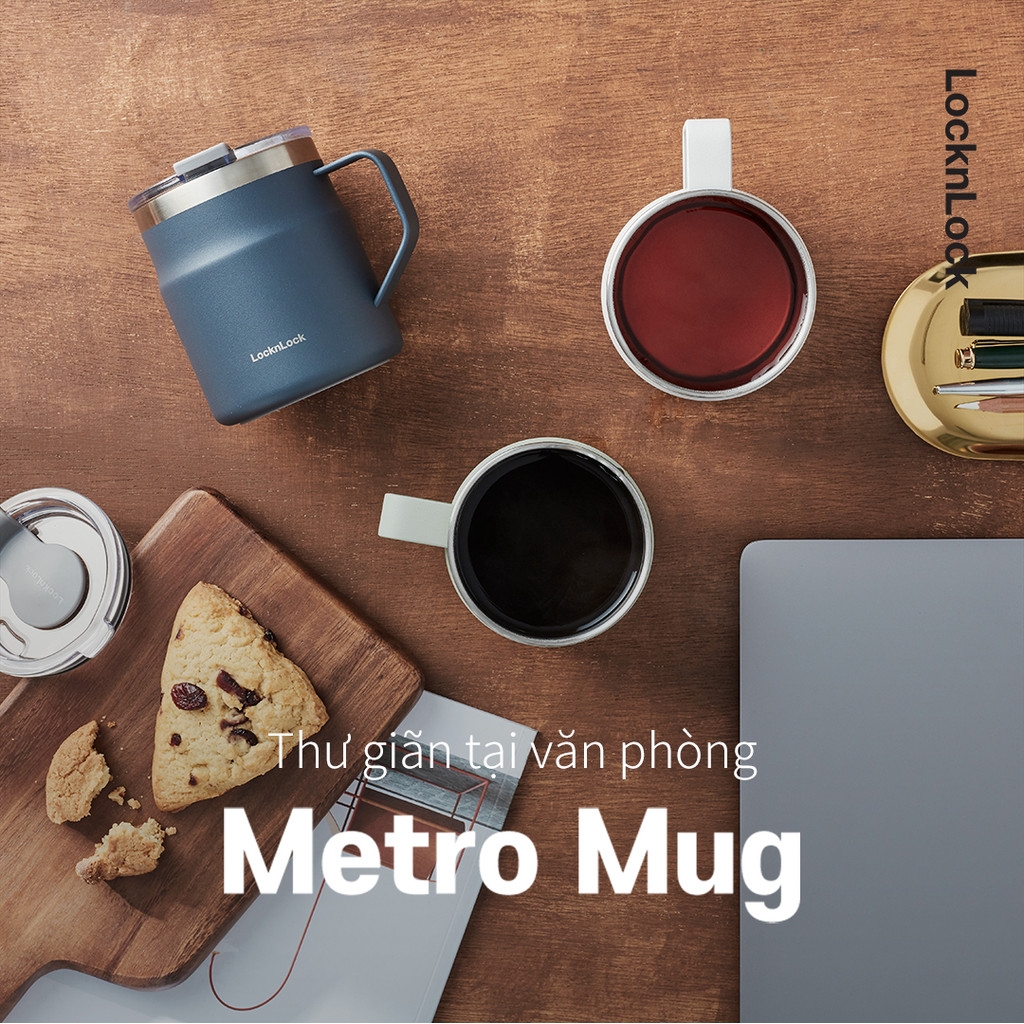 Ca nước giữ nhiệt LocknLock Metro Mug LHC4219 475ml