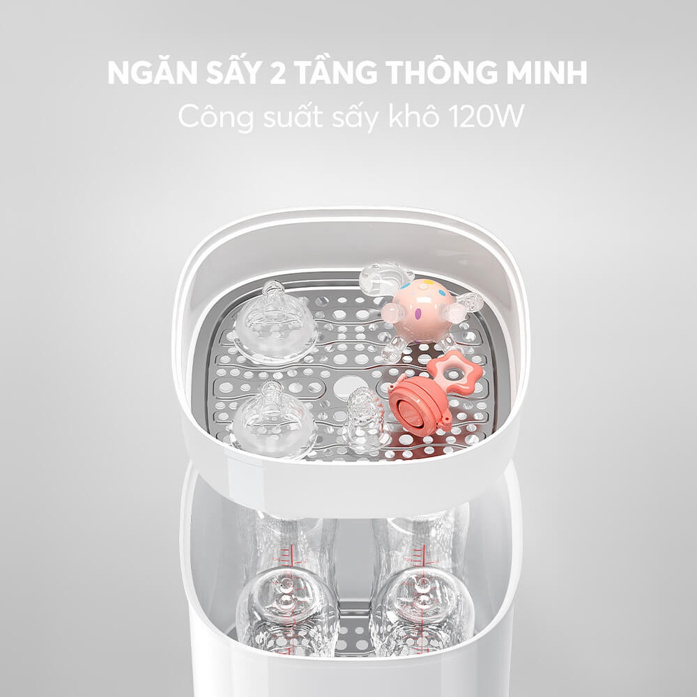 Máy tiệt trùng sấy khô và đun nước đa năng Elmich babycare PTE-8781