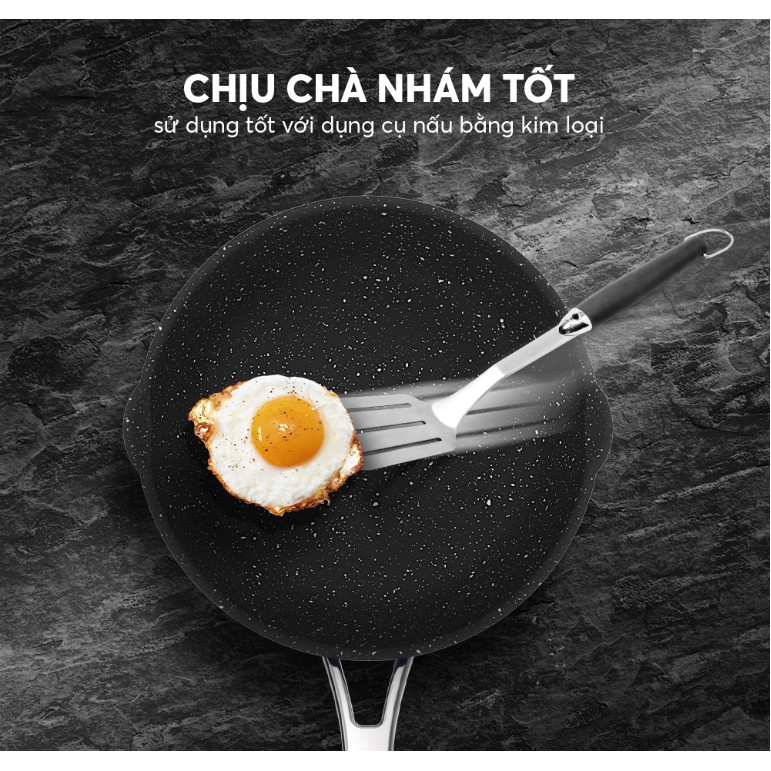 Chảo chống dính Inox liền khối ELmich Hera EL-8275 size 26cm