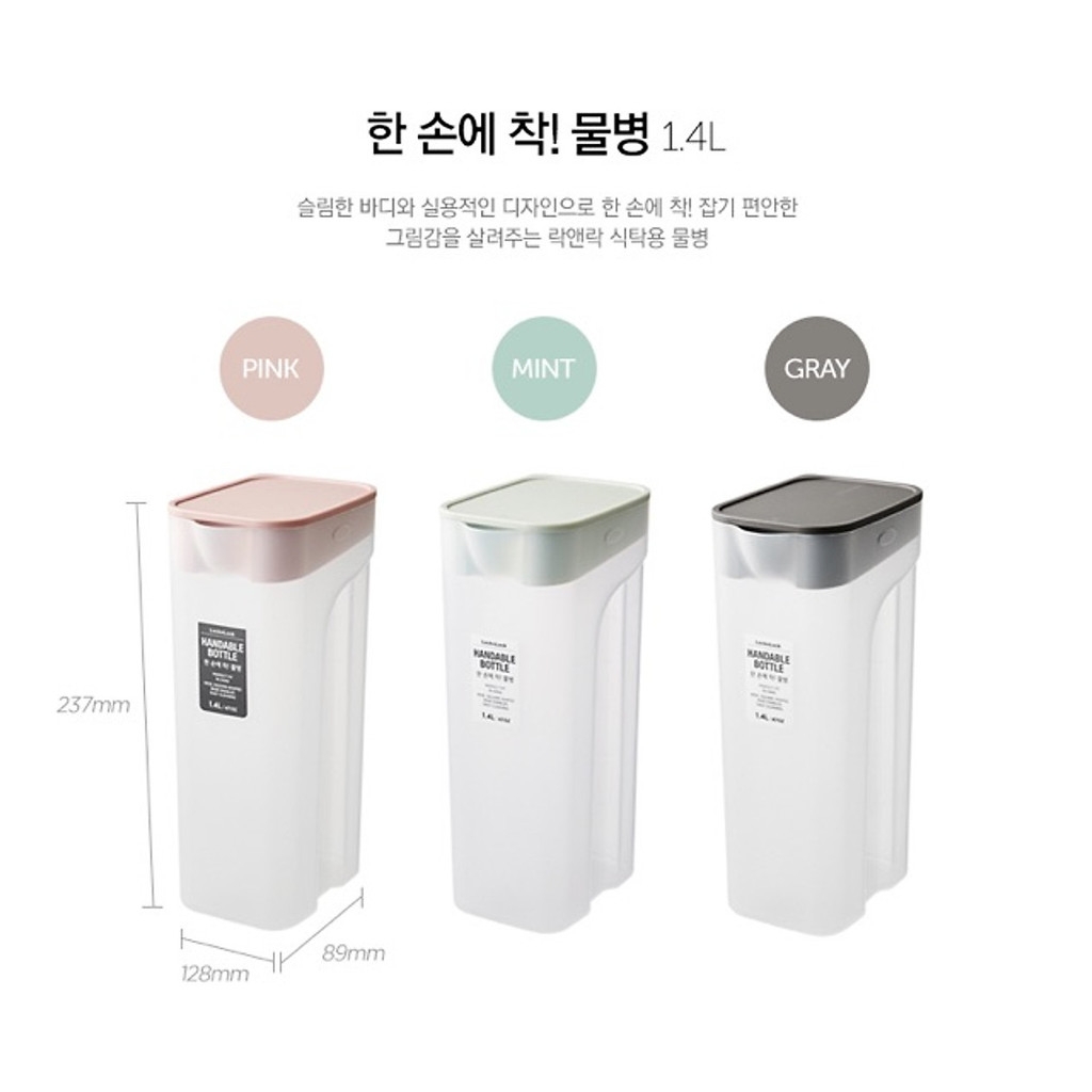 Bình Nước Nhựa Handle Bottle Lock&Lock