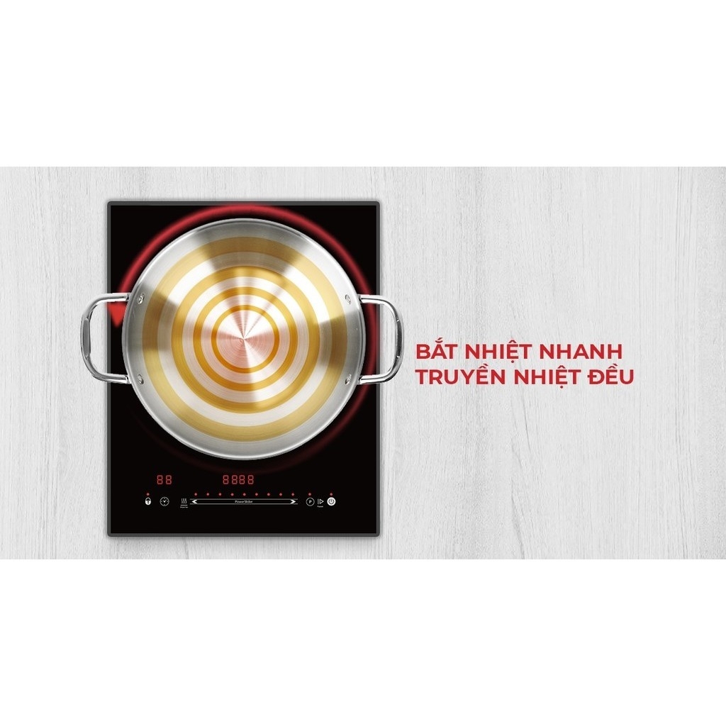 Chảo xào inox cao cấp 3 lớp đáy liền Elmich Trimax EL-3798 size 30cm