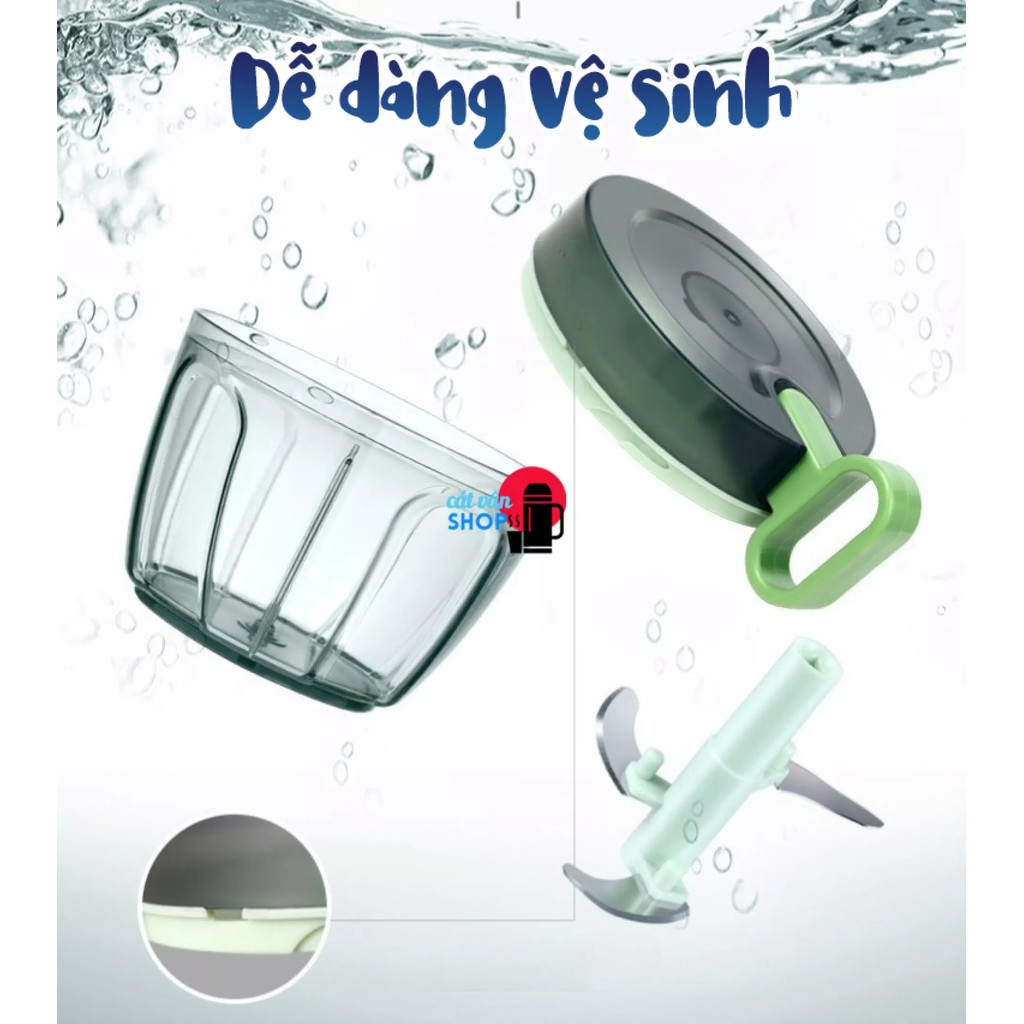 Dụng cụ băm rau củ quả Ring Pull Chopper LocknLock 400ml