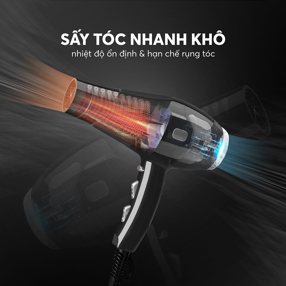 Máy sấy tóc Elmich HDE-1822