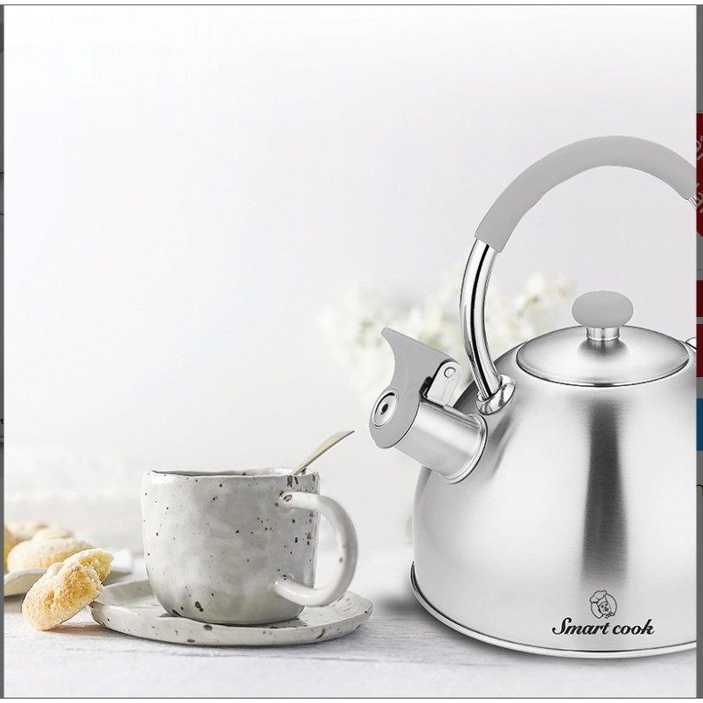 Ấm đun nước bằng inox cao cấp Elmich  Smartcook 2.5L SM3328