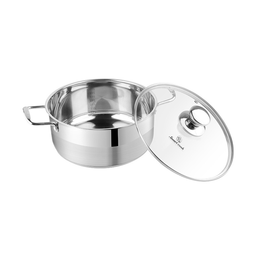 Bộ nồi inox Elmich  Smartcook SM2102MN size quánh 16, 20 , 24cm