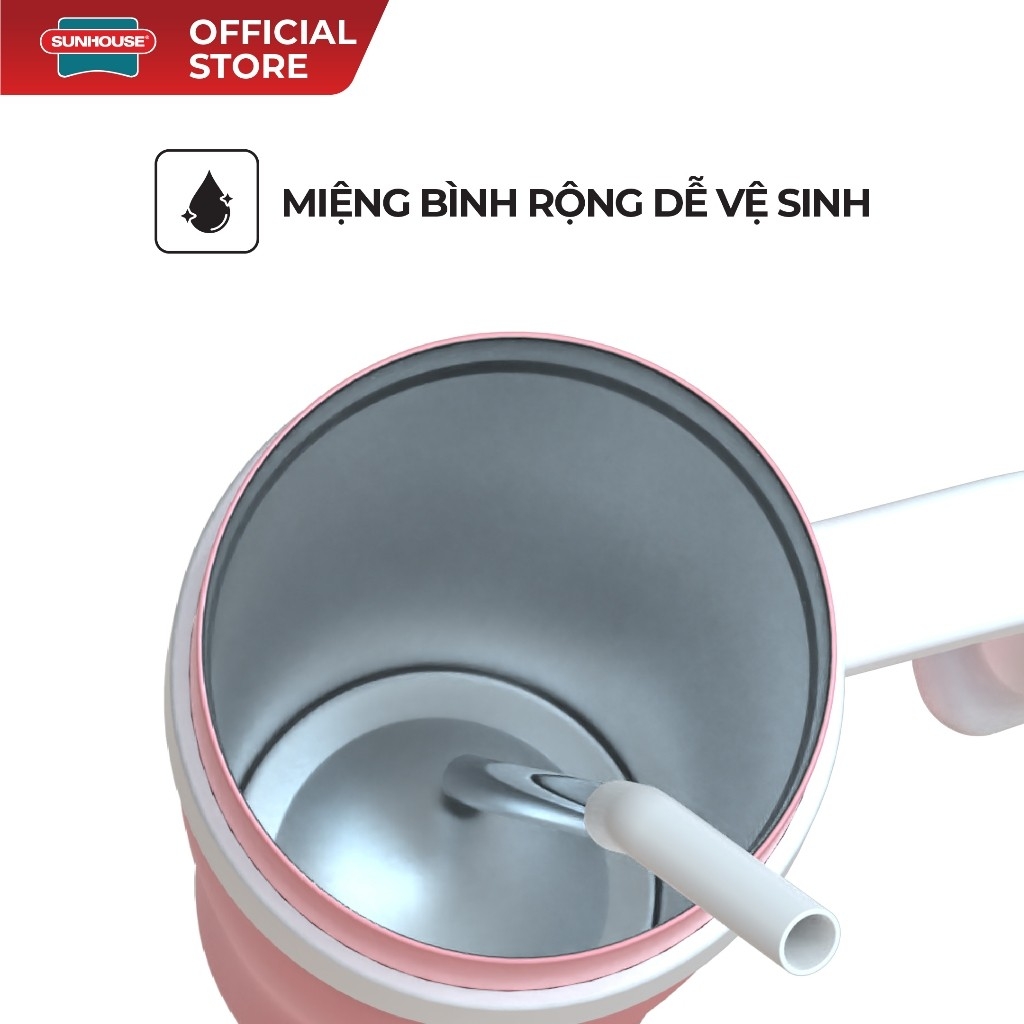 Bình Giữ Nhiệt Sunhouse KS-TU1200SP 1200ml, Hàng Chính Hãng, Inox 304, Giữ Nhiệt Đến 8h - JoyMall