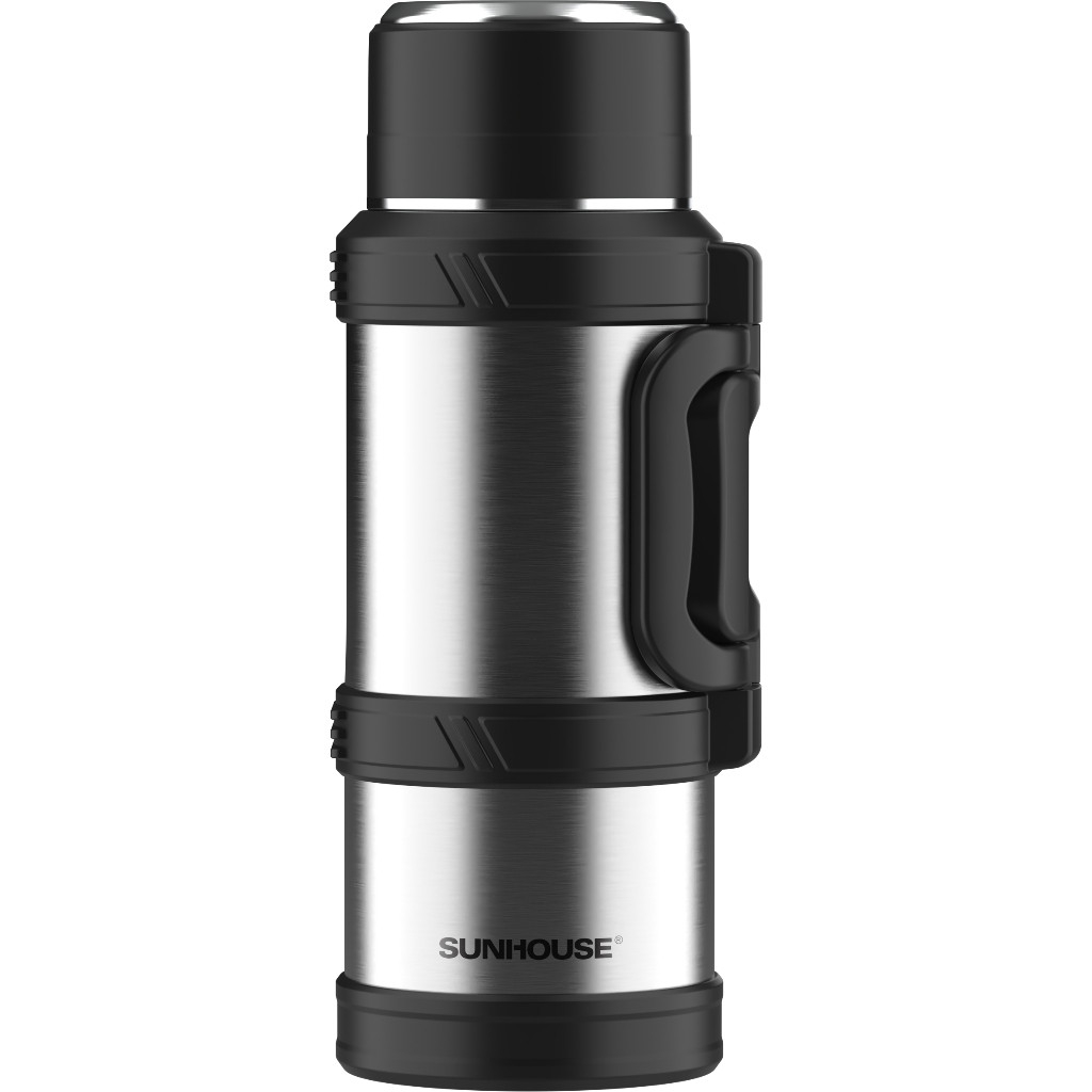 Phích Giữ Nhiệt Đa Năng Sunhouse KS-TH2000VB, KS-TH2000VI 2.0L, Hàng Chính Hãng, Inox 304 An Toàn - JoyMall