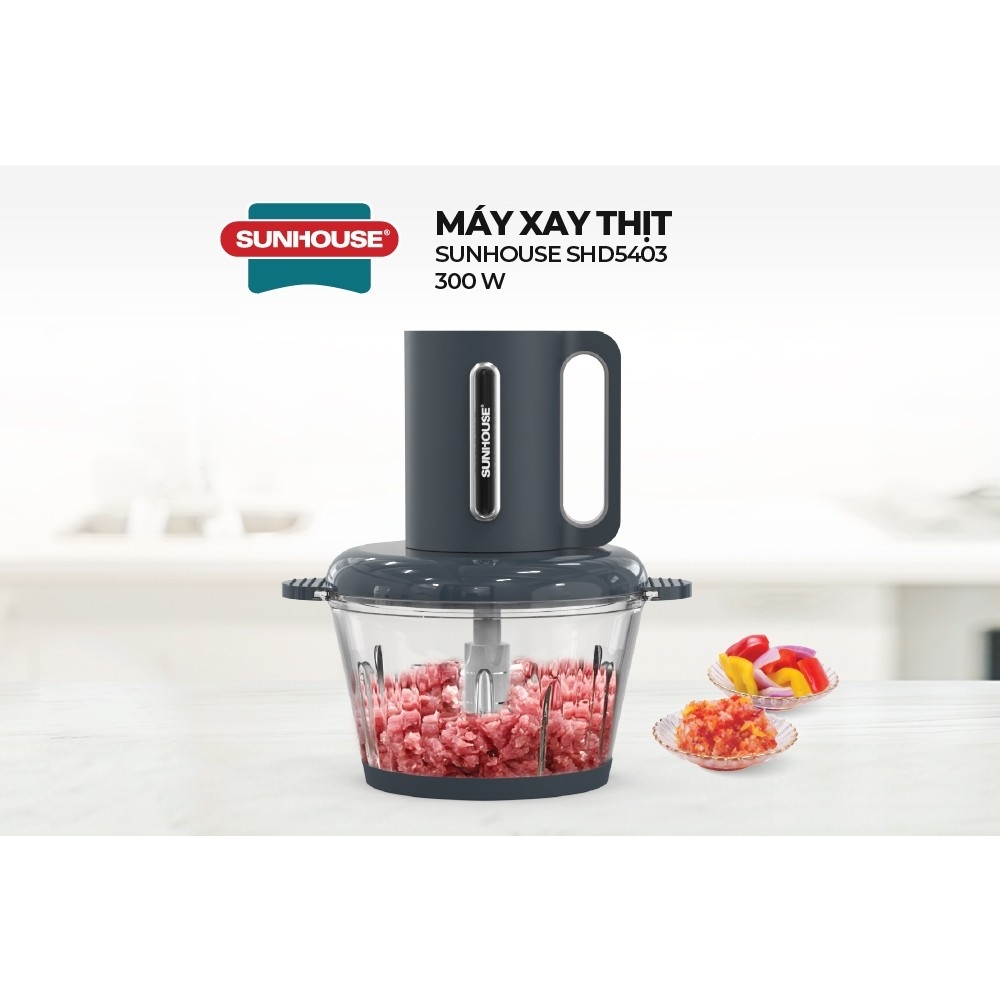 Máy Xay Thịt Sunhouse SHD5403 300W - 1.8L, Đa Chức Năng, Hàng Chính Hãng - JoyMall