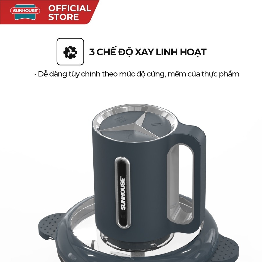 Máy Xay Thịt Sunhouse SHD5403 300W - 1.8L, Đa Chức Năng, Hàng Chính Hãng - JoyMall
