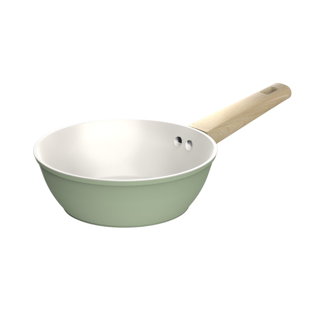 Chảo Phủ Sứ Đáy Từ Sunhouse Healthy SHG20MT1, Công Nghệ Chống Dính Nano Ceramic, Hàng Chính Hãng - JoyMall