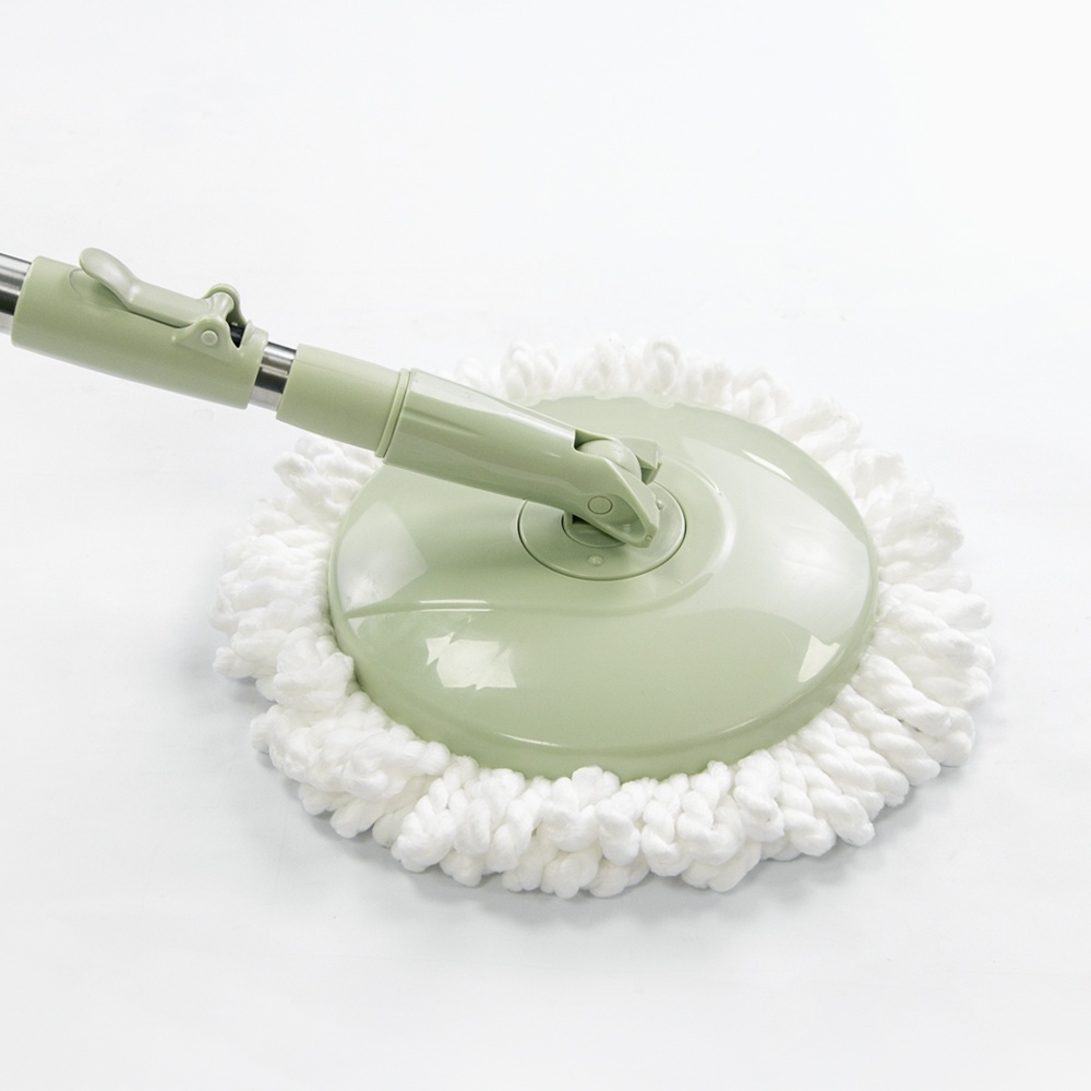 Bộ cây lau nhà LocknLock ETM498MITS2 SPIN MOP - Hàng chính hàng, xoay 360 độ và tặng kèm 3 bông lau - JoyMall