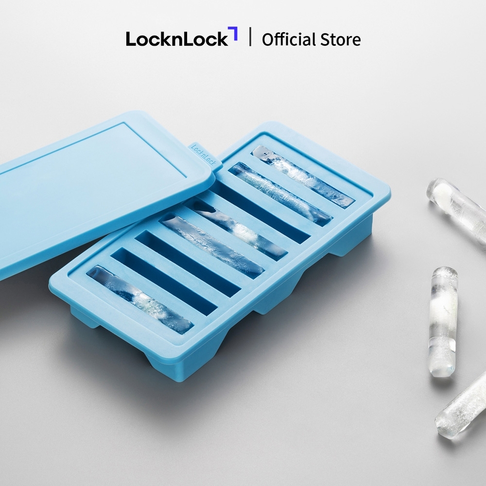 Khay làm đá LocknLock silicone ice tray SLX16
