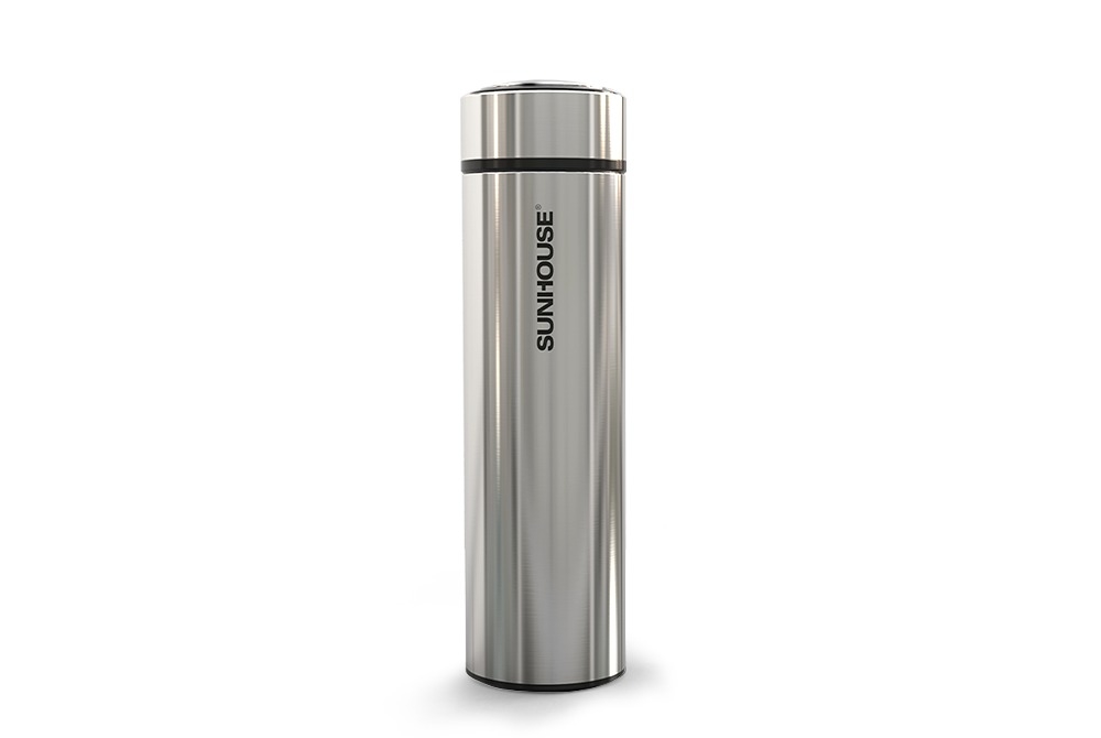 Bình Giữ Nhiệt Sunhouse KS-TU450I 450ml, Hàng Chính Hãng, Inox 304, Chống Tràn -JoyMall