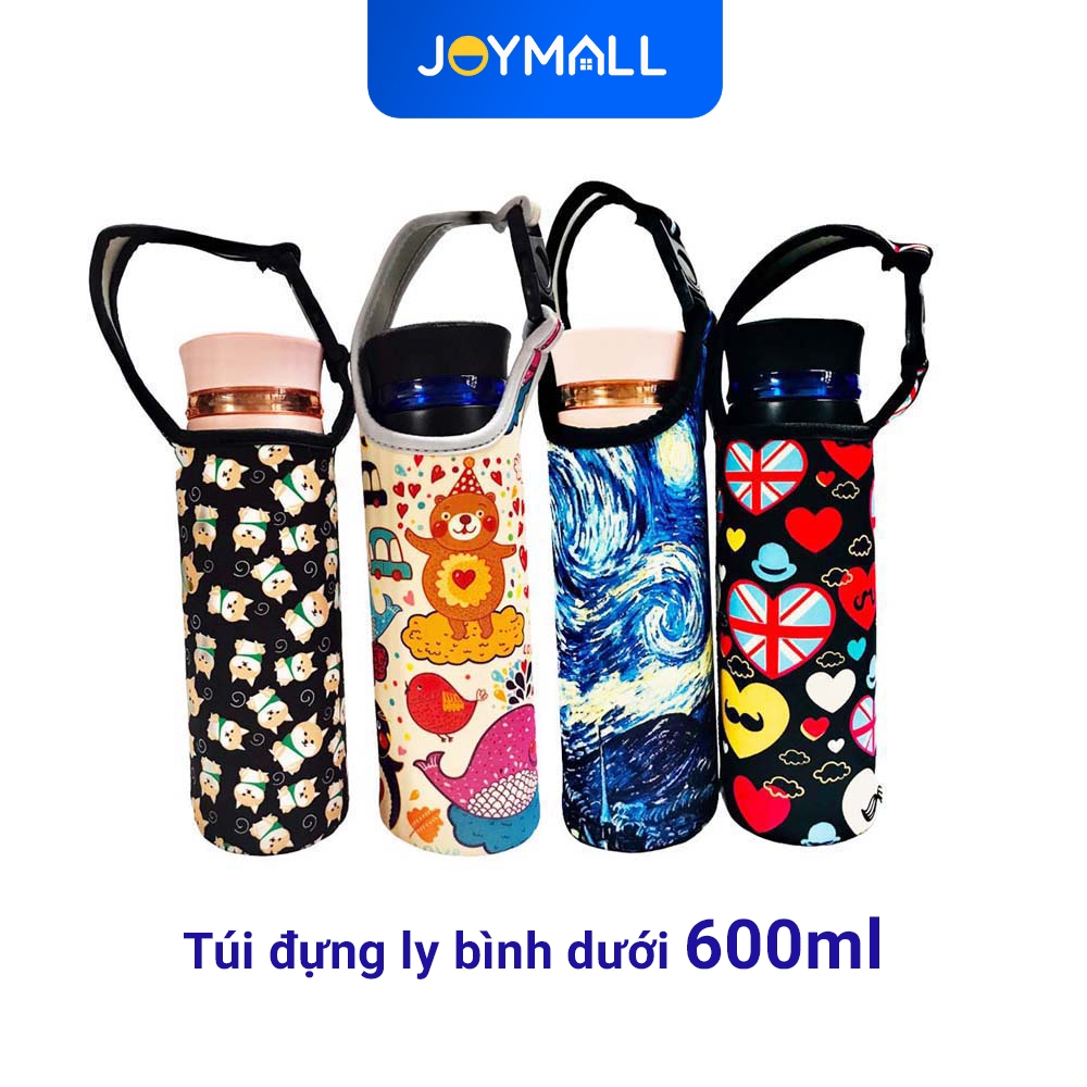 Túi đựng bình giữ nhiệt Lock&Lock ngộ nghĩnh dễ thương dành cho bình dưới 600ml LHC4131, LHC4125, LHC4227... - JoyMall