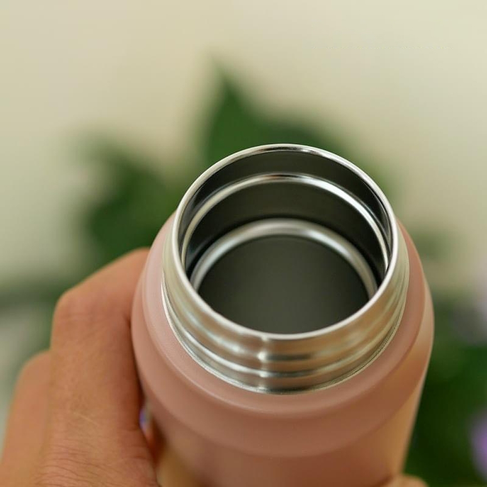 Bình giữ nhiệt LocknLock 505ml Maman Cup Vacuum Bottle LHC1487 - Hàng chính hãng, nắp dùng làm cốc nước uống - JoyMall