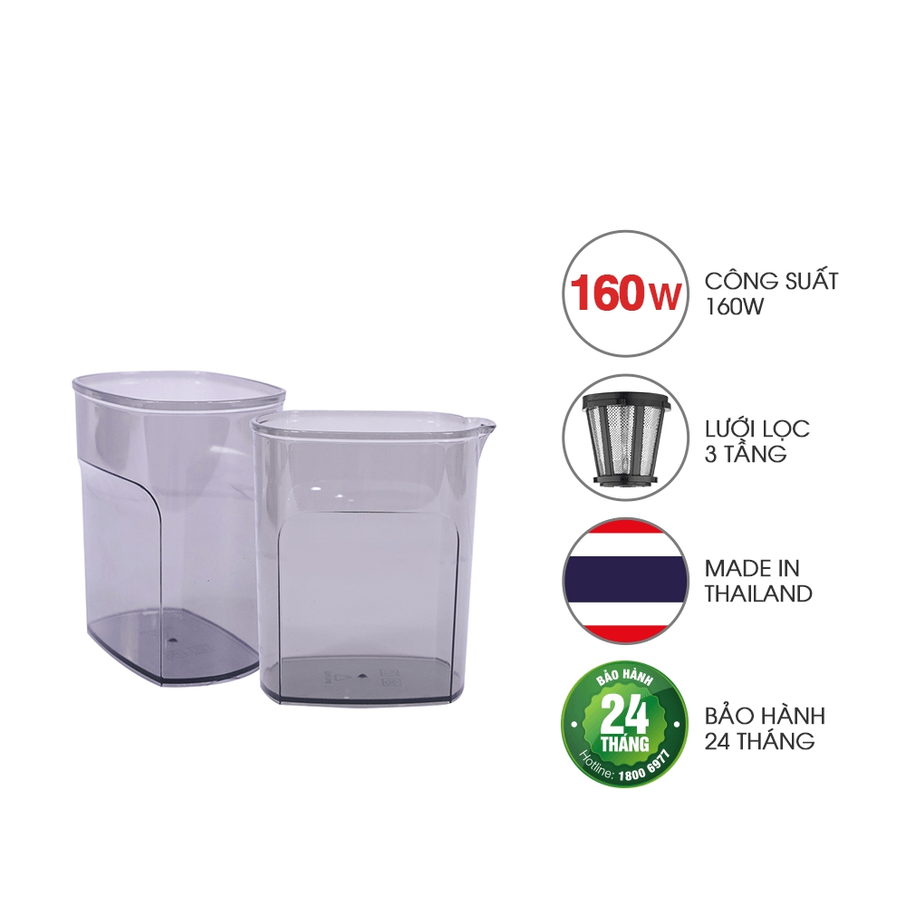 Máy Ép Chậm Trục Ngang MAGIC Eco AC-142, Hàng Chính Hãng, Công Nghệ Ép Lạnh - JoyMall