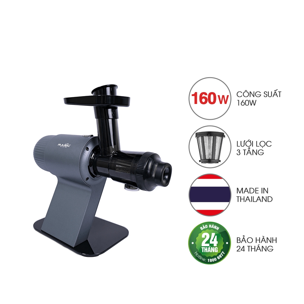 Máy Ép Chậm Trục Ngang MAGIC Eco AC-142, Hàng Chính Hãng, Công Nghệ Ép Lạnh - JoyMall