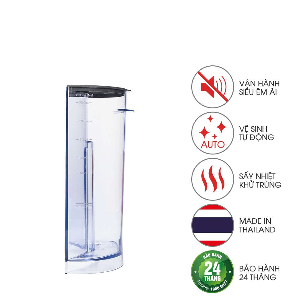 Máy xay nấu sữa hạt đa năng Magic Eco AC140 1200W, Hàng Chính Hãng, Lưỡi Dao 4D Sắc Bén - JoyMall