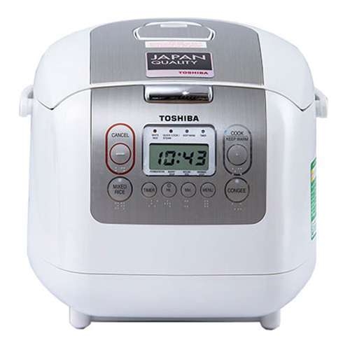 Nồi cơm điện tử Toshiba 1.8 lít RC-18NMFVN(WT)- Xuất xứ Thái Lan- Hàng chính hãng bảo hành 12 tháng, chất lượng Nhật Bản