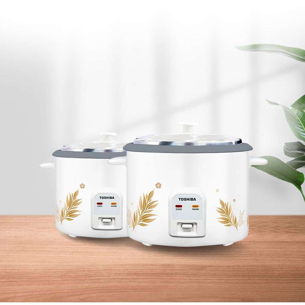Nồi cơm điện nắp rời Toshiba RC-28MH1PV(G) 2.8L, Hàng chính hãng, Nấu cơm nhanh 15-30P, 2 chế độ nấu - JoyMall