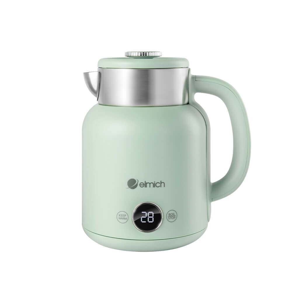 Ấm đun siêu tốc Elmich KEE-8456 1.5L, Hàng chính hãng, Công nghệ Strix từ Anh, Nước sôi nhanh 45s, 6 chế độ - JoyMall