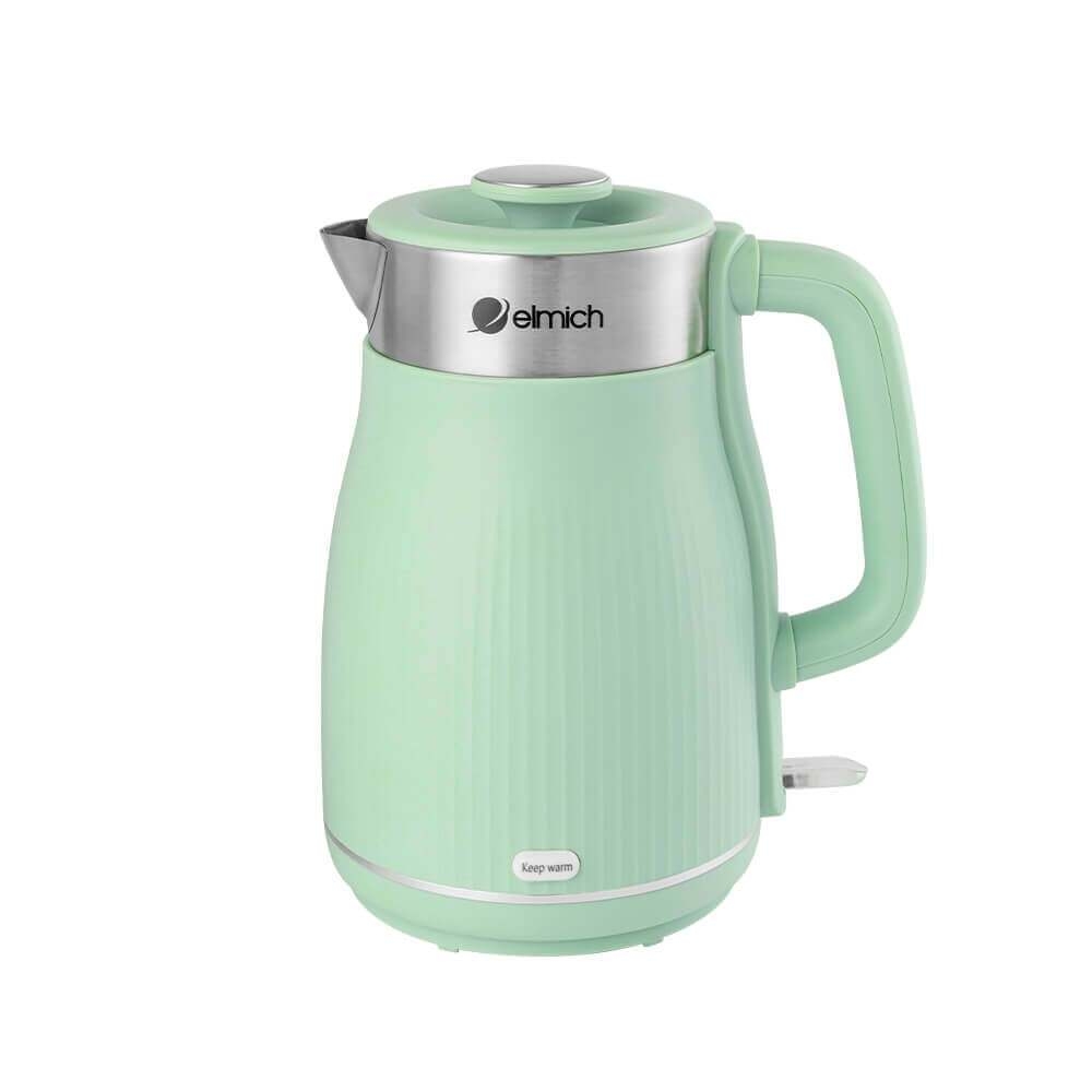 Ấm siêu tốc Elmich KEE-8457 1.8L, Hàng chính hãng, Nước sôi nhanh 45s, Thiết kế Vintage, Công nghệ Strix - JoyMall