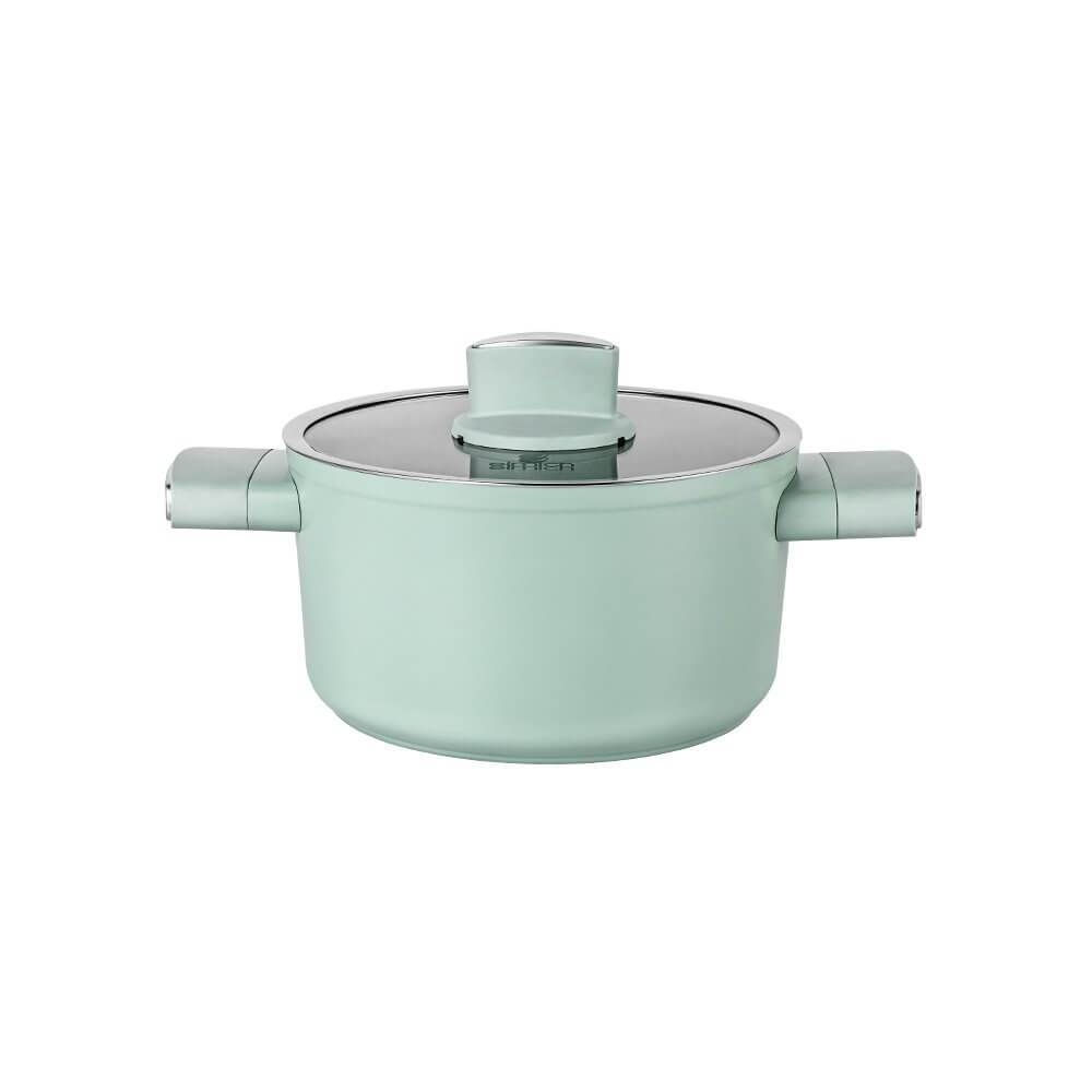 Nồi Men Sứ Elmich Hera II EL-5202SK size 18,20,24cm - Bảo Hành Chính Hãng 24 Tháng