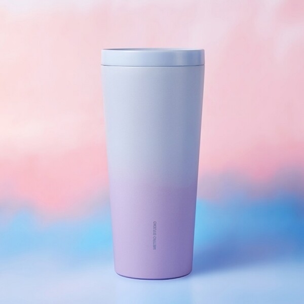 Ly giữ nhiệt LocknLock 540ml LHC4279VOL, LHC4279NBLK - Hàng chính hãng, có 2 nắp tiện lợi, đế silicone - JoyMall