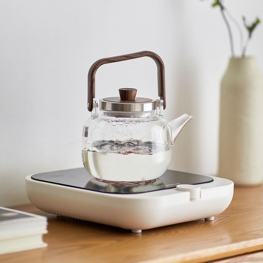 Bếp hồng ngoại mini LocknLock Bianco EJI136IVY, Hàng chính hãng, Dùng được nhiều loại nồi, dễ điều chỉnh - JoyMall