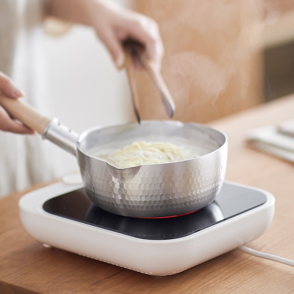 Bếp hồng ngoại mini LocknLock Bianco EJI136IVY, Hàng chính hãng, Dùng được nhiều loại nồi, dễ điều chỉnh - JoyMall