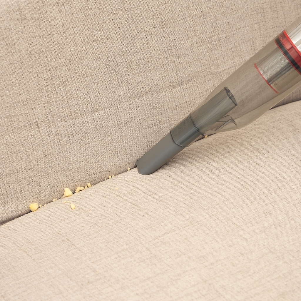 Máy hút bụi cầm tay mini 0.5L LocknLock ENV136WHT, Hàng chính hãng, bộ lọc HEPA, 2 mức, Lực hút mạnh, nhỏ gọn - JoyMall