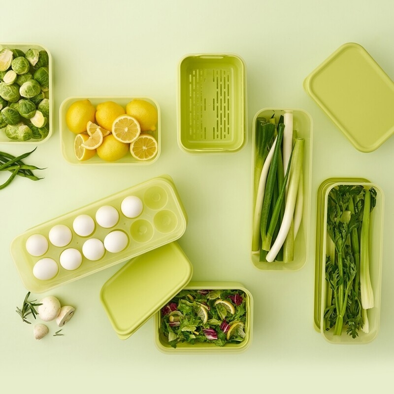 Bộ khay hộp nhựa đựng thực phẩm LocknLock Smart Keep Fresh Food Container, Hàng chính hãng, Tốt cho sức khỏe - JoyMall