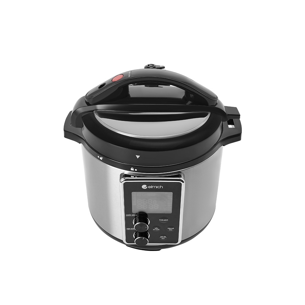 Nồi áp suất điện tử đa năng lòng nồi inox Elmich 6L PCE-9000