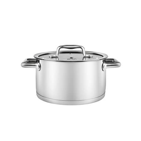 Nồi 5 đáy Inox 304 Elmich Berlin EL-3984 20cm, EL-3983 18cm, Hàng chính hãng, dùng được cho mọi loại bếp - JoyMall