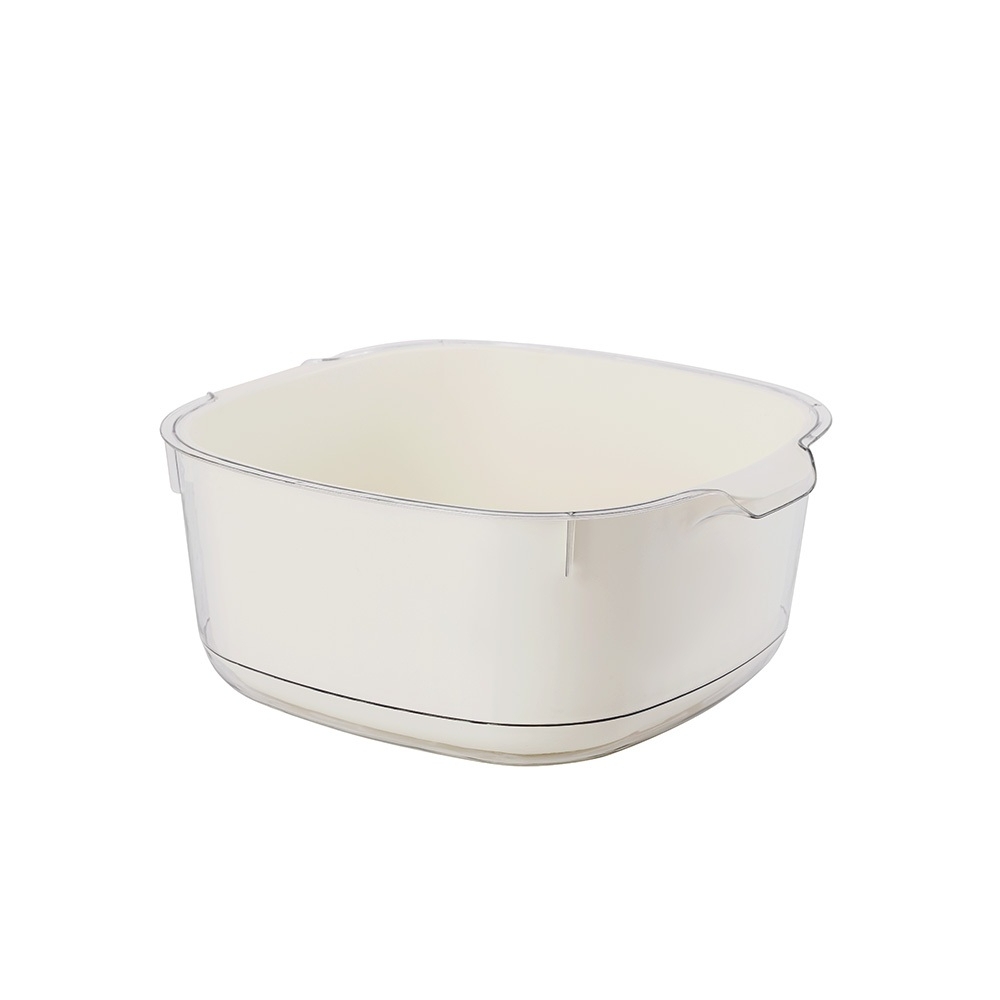 Bộ thau rổ Rose Elmich EL0269, EL0270, EL0271, Hàng chính hãng, Size 17,23,28cm, nhựa PP an toàn sức khỏe, 2 lớp-JoyMall