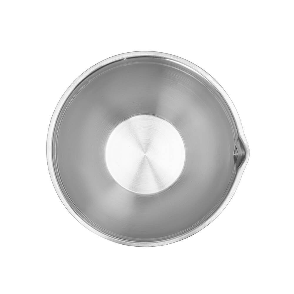 Tô bát trộn inox 304 Elmich EL8445 EL8446, Hàng chính hãng, size 22-24cm, lòng sâu, có miệng rót tiện lợi - JoyMall