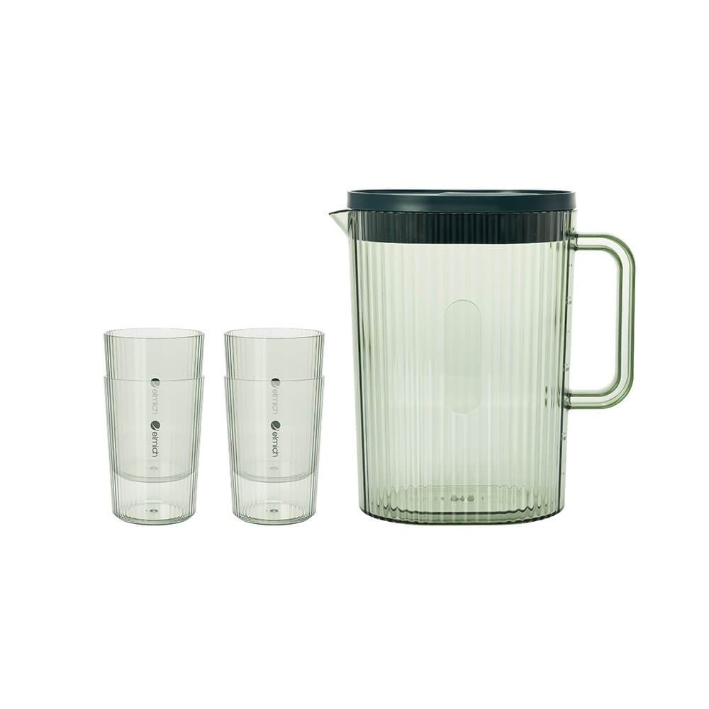 Bộ bình ly nhựa đựng nước Elmich EL8362, EL8363, Hàng chính hãng, Dung tích 2-2,2L, Nhựa an toàn sức khỏe - JoyMall