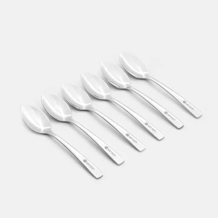 Bộ 12 thìa dĩa tráng miệng Elmich EL0005TD1, Hàng chính hãng, Thép không gỉ cao cấp 304 - JoyMall