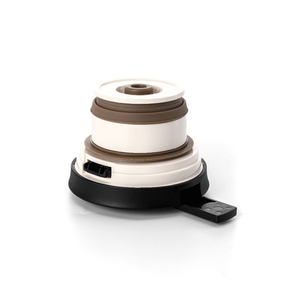 Bình giữ nhiệt gia đình 1.9L inox 304 Elmich EL8352, Hàng chính hãng, có tay cầm, nắp chống tràn - JoyMall